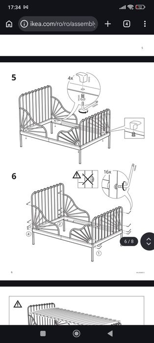 Pat extensibil MINNEN Ikea
Pat exten
PatPat extensibil