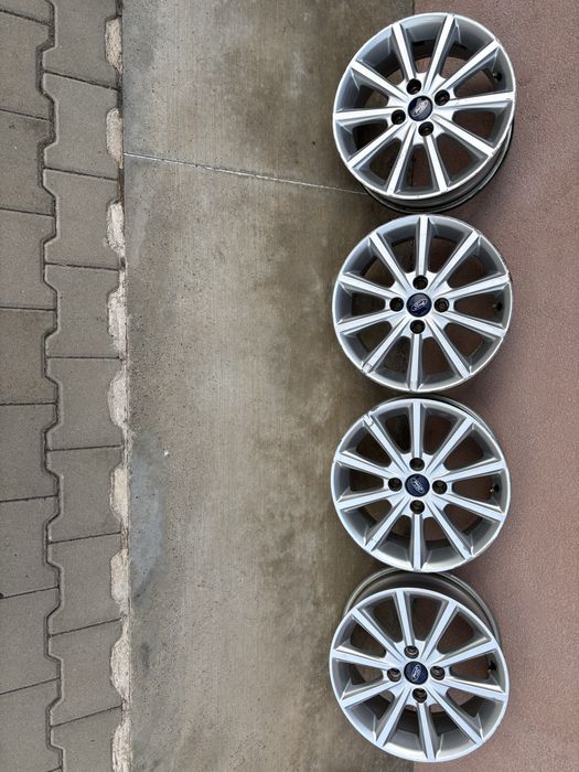 4бр лети джанти за форд  фиеста / ford fiesta 2018-2024 г/ 16 цола / 4х108 / ет. 47.5 / ц.отв. 63 / 6.5J /оригинални /