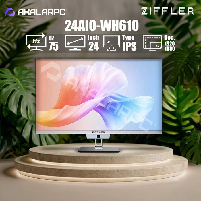Ziffler Monoblok 24AIO-WH610 24" FHD 75Hz