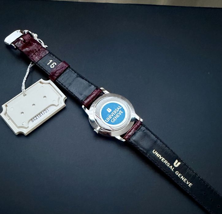 Ceas Universal Geneve Full Set.Nou-Nos.New Old Stock.Anii 60’