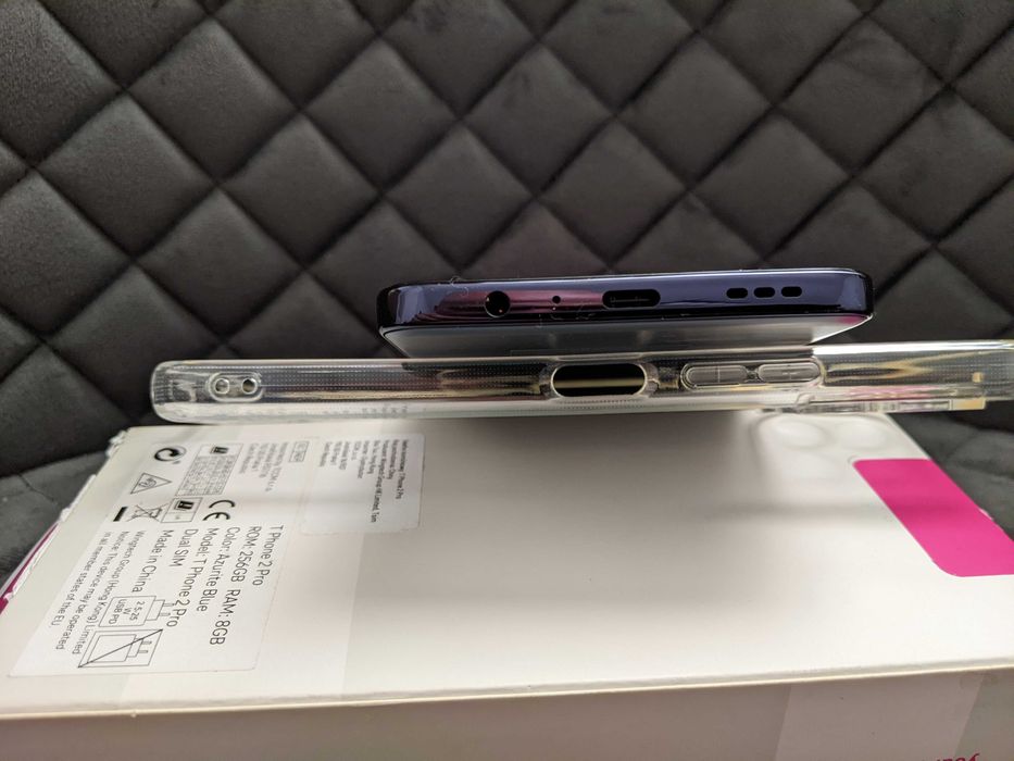 Telekom T-MOBILE T Phone 2 Pro 256GB 5G Dual SIM, Azurite Blue Snapdragon 6 Gen 1 8 GB RAM 256 GB AMOLED  eSIM