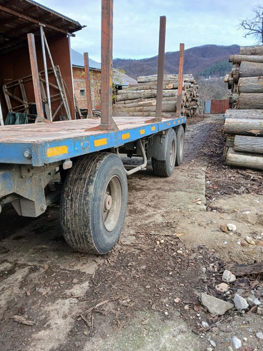 MAN 1994 cu macara si remorca