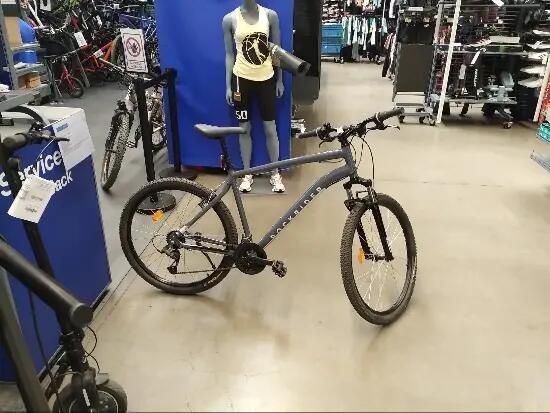 Bicicletă Mtb Expl 50 Gri - XL - produs resigilat Decathlon