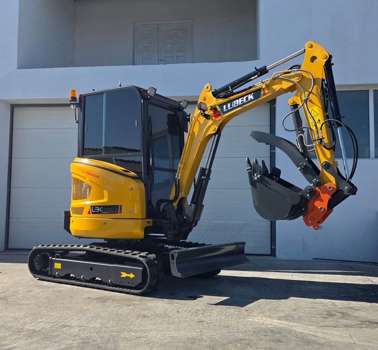 Miniexcavator Lubeck W303 Pro, motor Yanmar-Utilaj Nou-Factură externa fara TVA