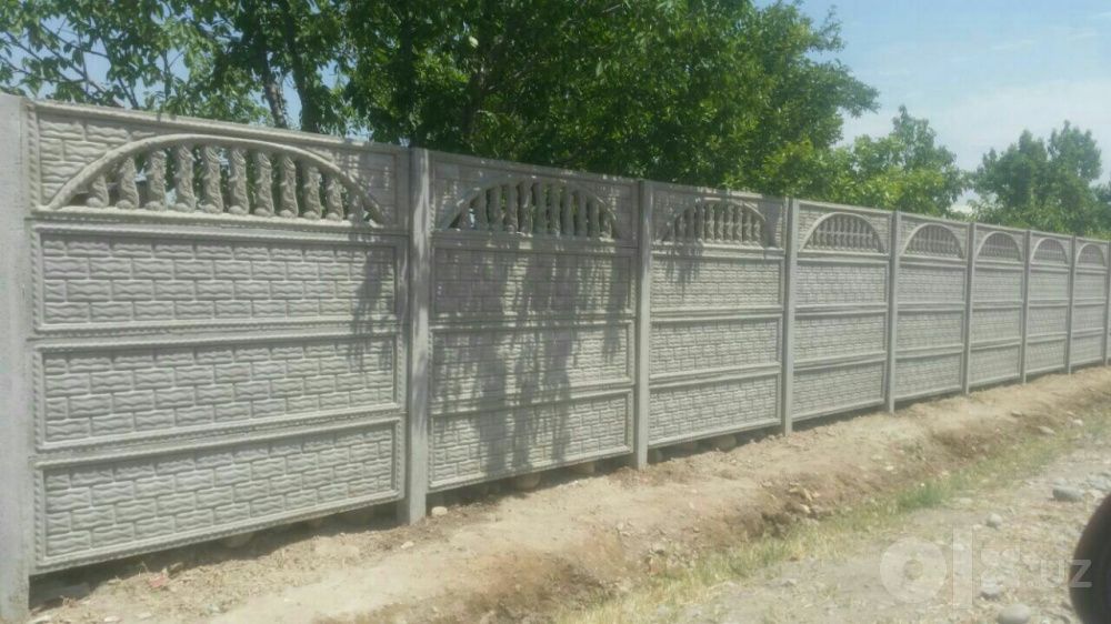 Еврозабор декоративный бетон