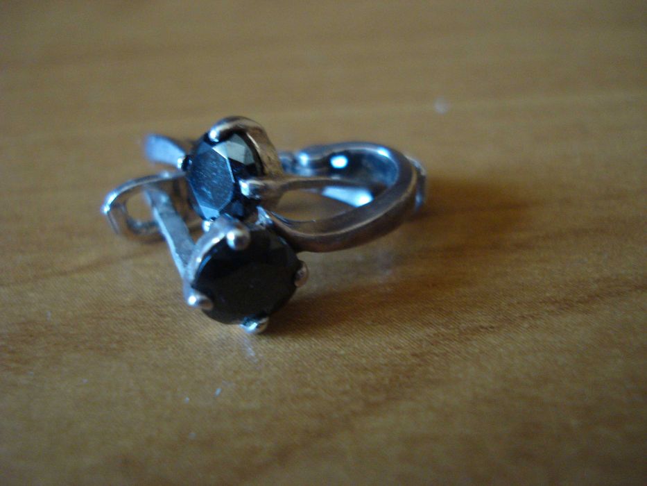 Colier și cercei de argint 925 si onix