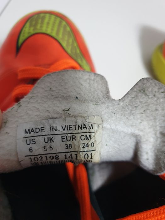 Футзалки размер 38