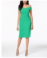 Платье футляр с открытыми плечами.Размер 50,на высокую.