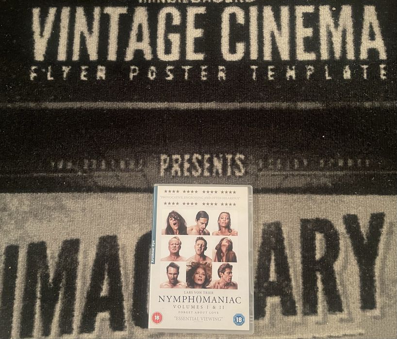 Filme Nymphomaniac Volumes I & II  DVD BoxSet