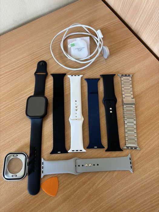 Apple Watch Series 10, 46mm, Jet Black, Aluminum