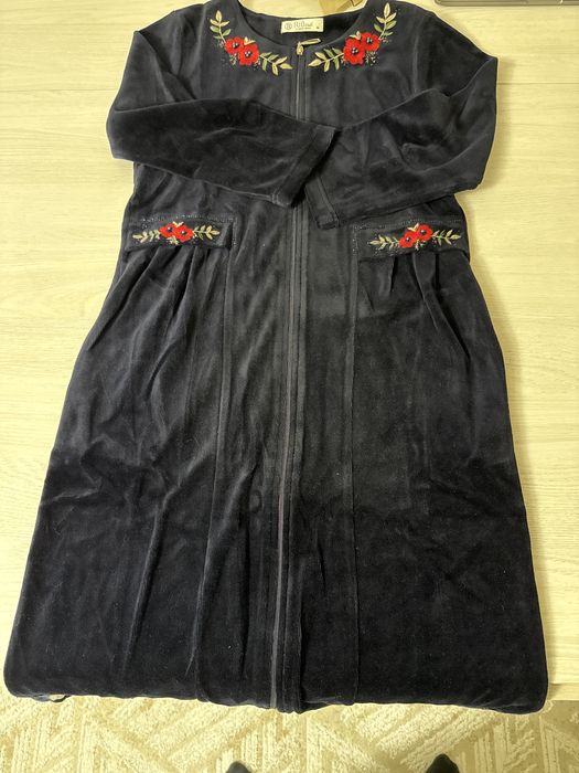 Теплый красивый халат