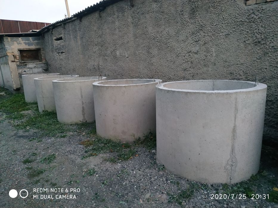 Колца ЖБИ для септик и для туалет