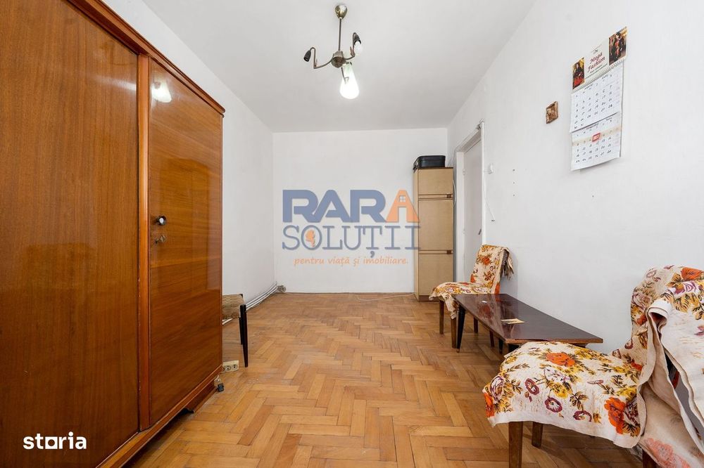 3 camere, etaj 1, lângă Primărie