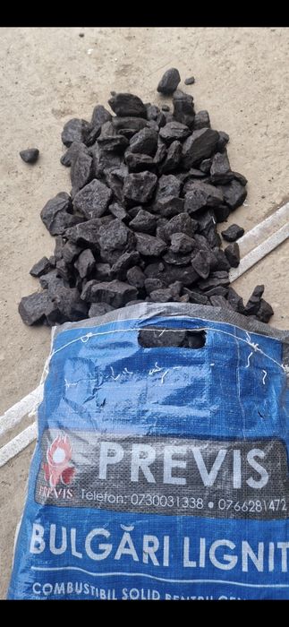 Carbuni lignit la sac