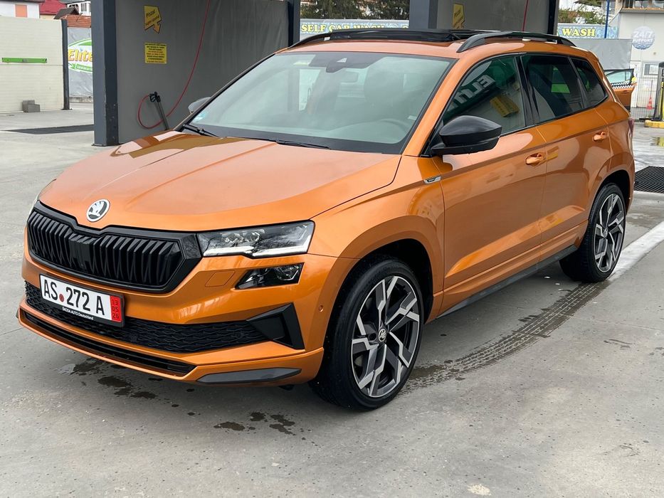 Skoda Karoq 4X4/AN2023/EXTRA FULL/WEBASTO/Plafon Panoramic/Matrix/Piele/Camere 360