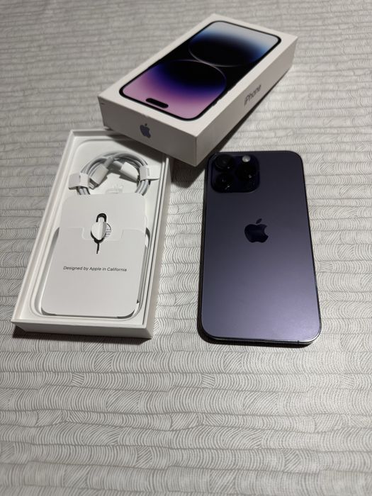 Iphone 14 Pro Max, Deep Purple, 256GB, 100% baterie