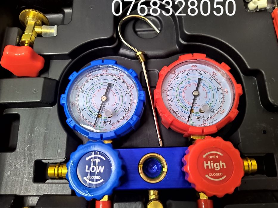 Trusa verificare si incarcare instalatii aer conditionat auto