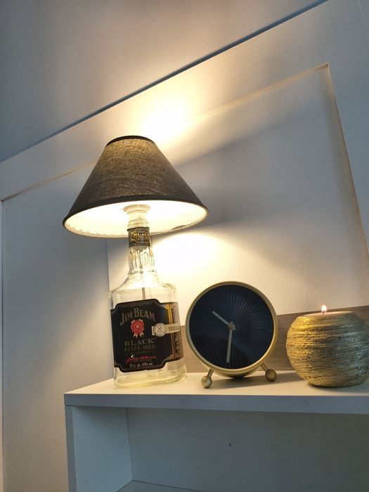 Нощна Лампа "Jim Beam" Ръчна изработка. handmade lamp