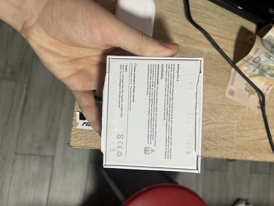 Air pods pro 3 cu bon fiscal cumaparate din altex