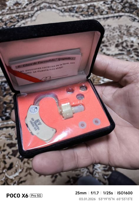 Слуховой аппарат новый