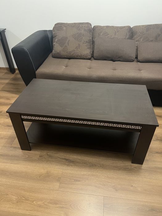 Холов Ъглов диван разтегаем и маса