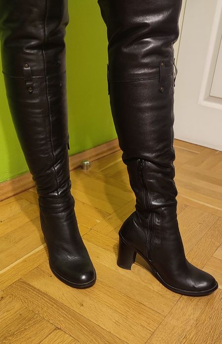 Кожени ботуши естествена кожа