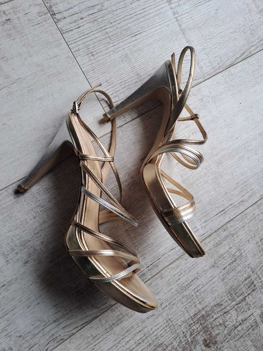 Sandale elegante cu toc pentru dame Denis Shoes