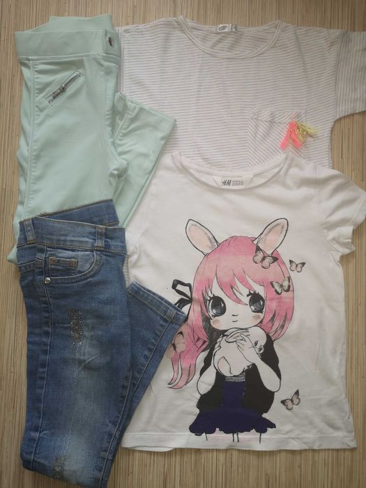 Lot haine fete. 6, 7, 8 ani, 122 - 128, H&M