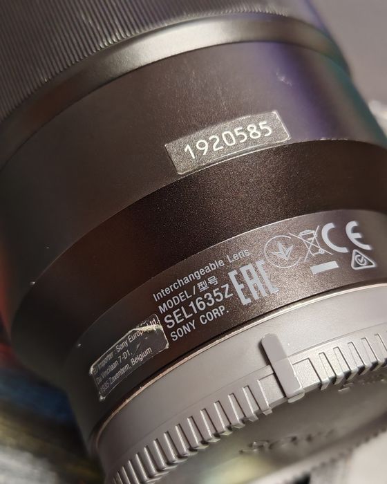 Obiectiv Sony Vario-Tessar T*  16-35mm f4
E-mount