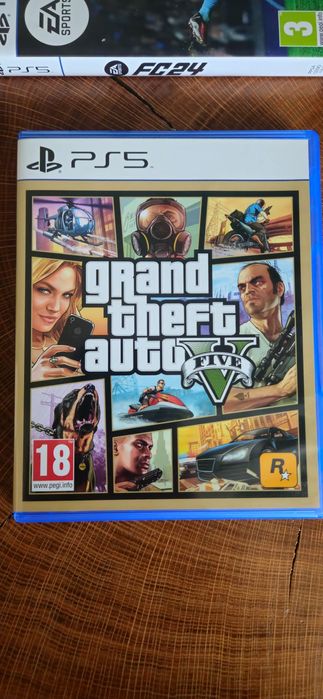 Jocuri Playstation 5 : Fifa 24, resident evil -village, gta v