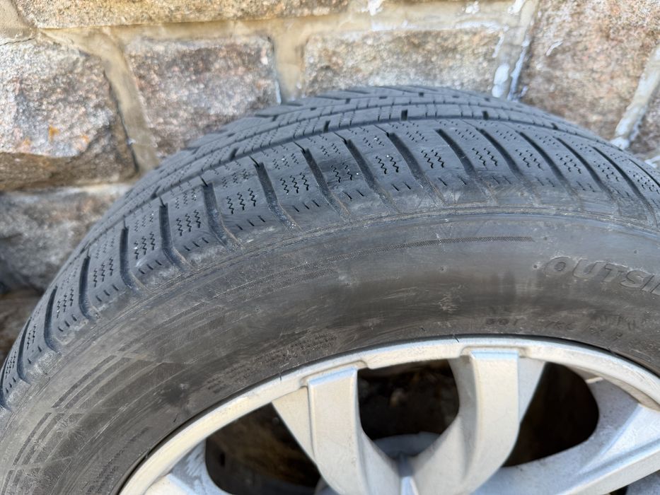 Jante cu anvelope iarna 225/55/17 audi a6 c7