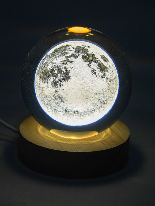 3д планета ночник