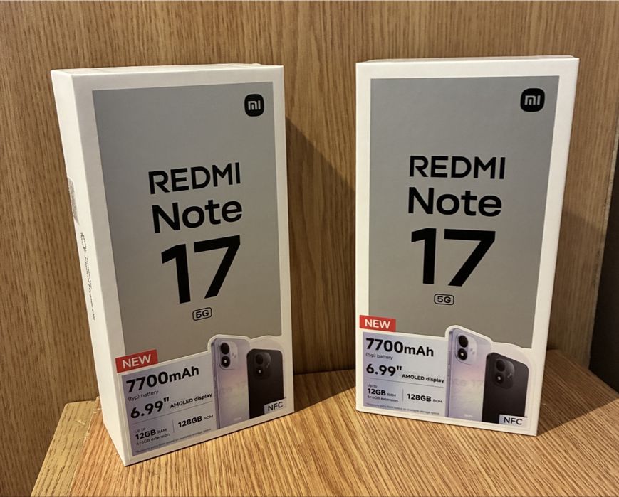 Redmi note 17 128gb