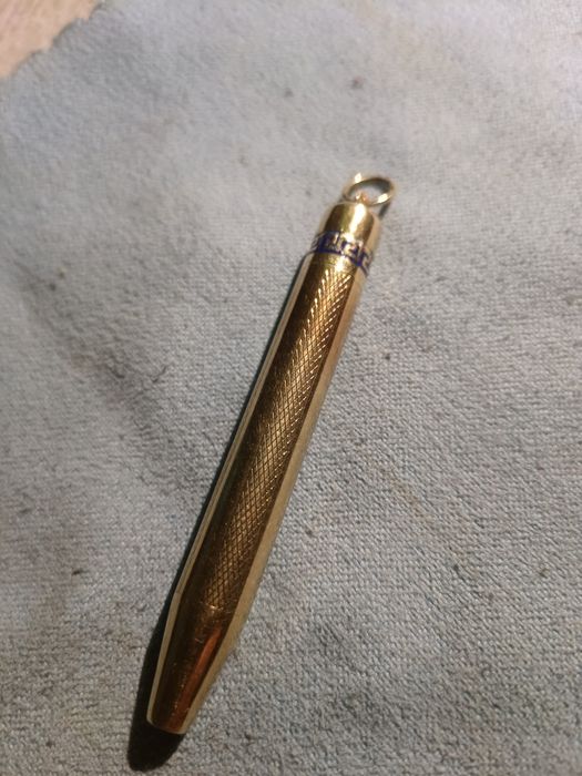 Crion  de colecție  ani 1920  model Versace  placat cu aur 14 k