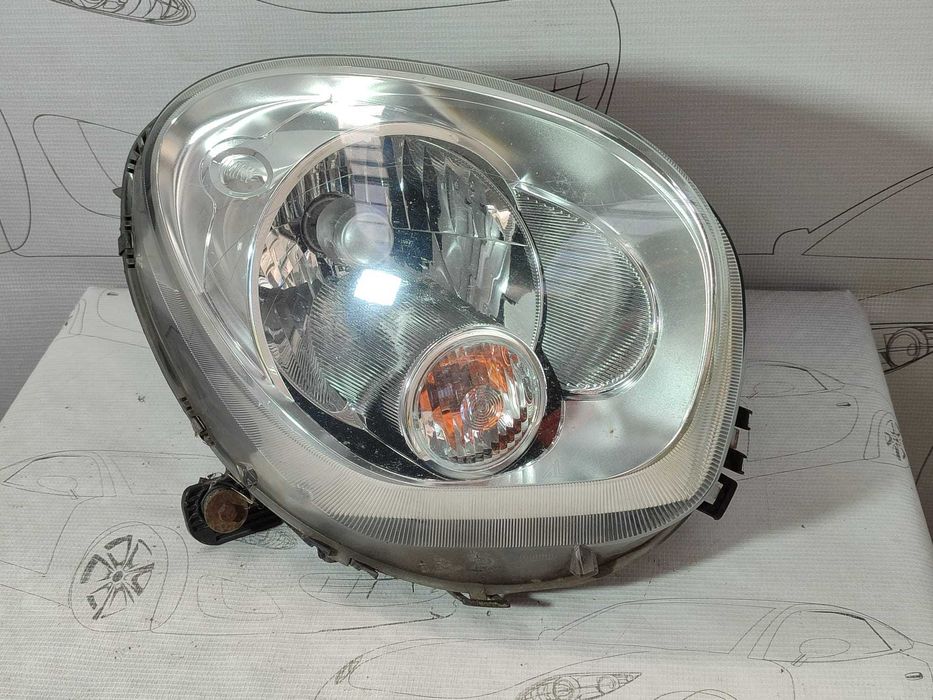 Far dreapta UK MINI Countryman R60 2013 SUV Halogen (2010-2016) Cod:63129801032 (4E2)