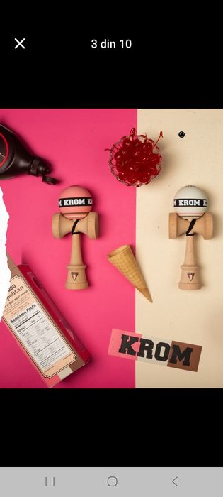 Kendama krom Strogo Napolitan