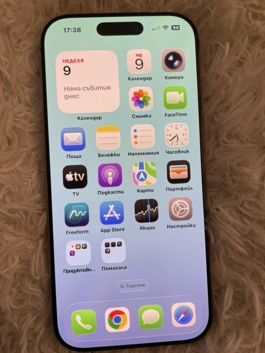 Айфон 16 про 128 GB с гаранция 22 месеца без драскотина