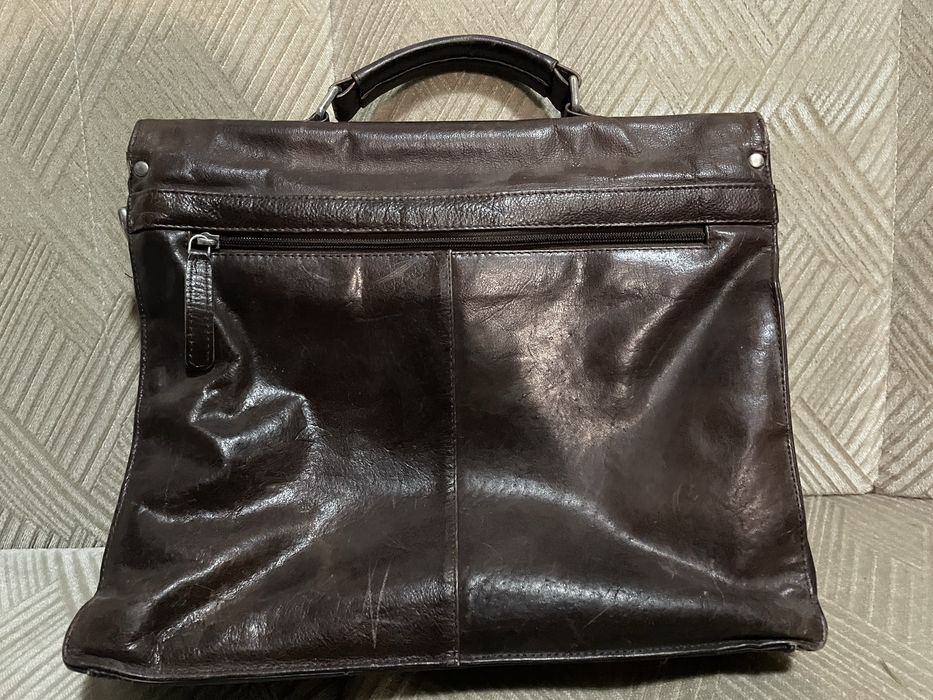 Geanta piele Chesterfield barbati