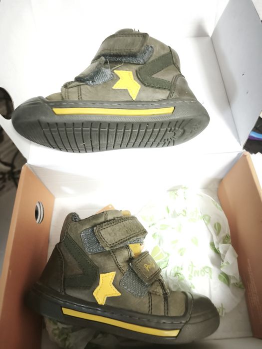 Ghete piele naturala îmblănite,cu talpa supinata Ponte 20 ,Nr 24