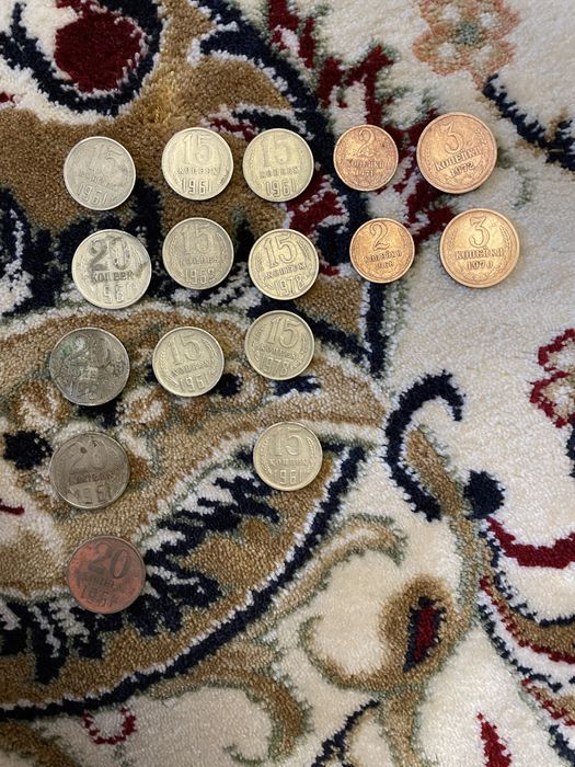 Монеты разные советские