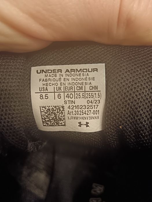 Vand papuci under armour