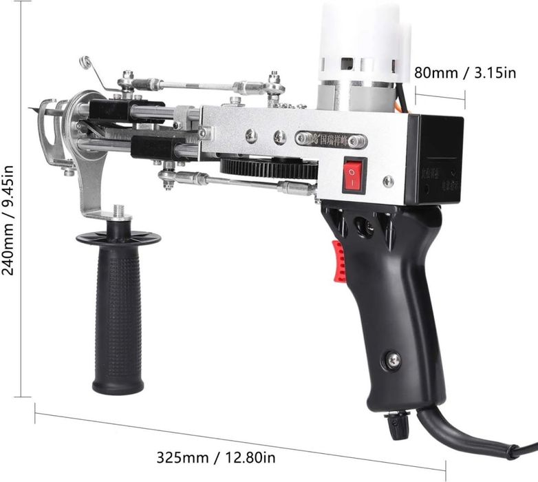 Пистолет для тафтинга 2 в 1 новый