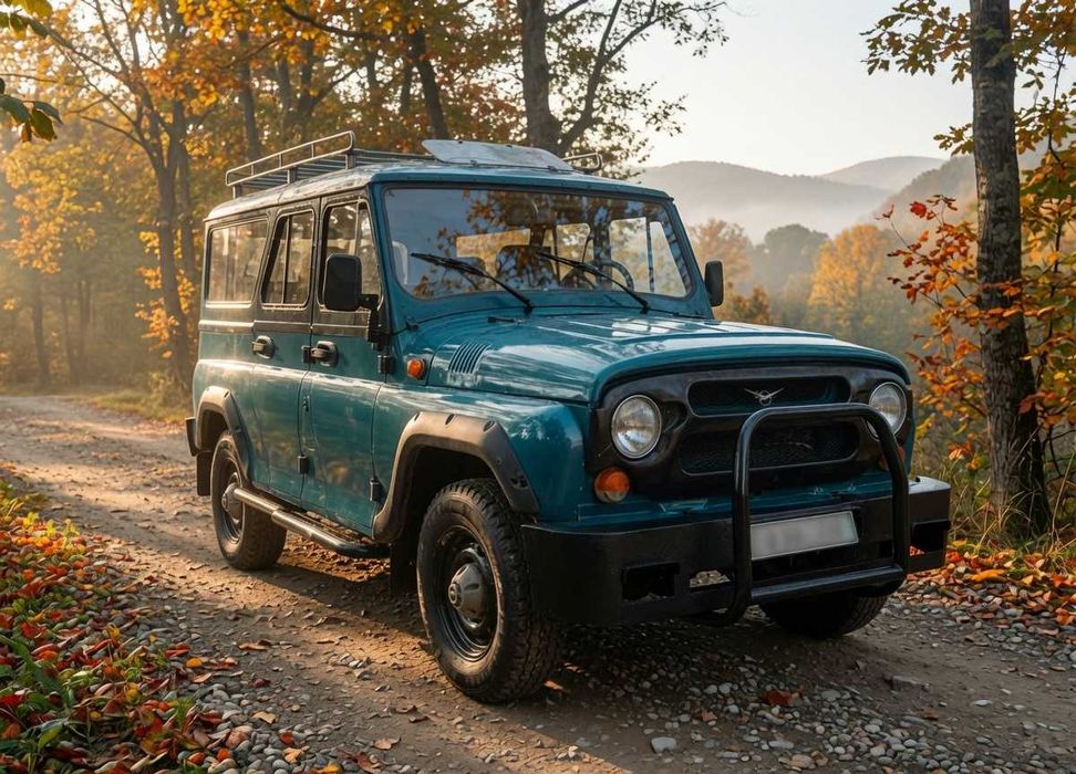 УАЗ 3153 4WD клиренс 220 мм для леса, гор, охоты