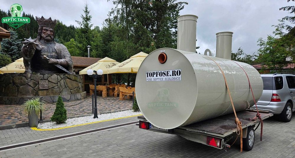Fosa Septica Ecologica 10000L Pensiune sau Hotel - Garantie 20 Ani
