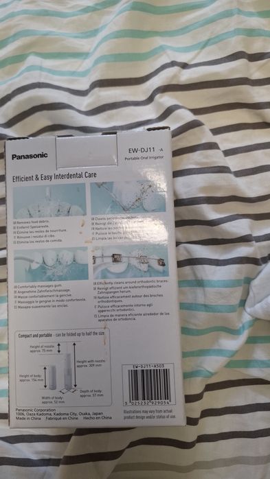 Irigator bucal panasonic.