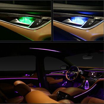 Lumini Ambientale 18 in 1 Acrilice LED Auto Wireless