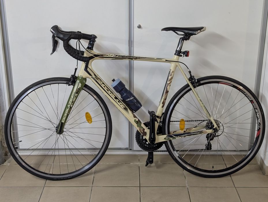 Vanzare bicicleta semicursiera Shockblaze carbon shimano