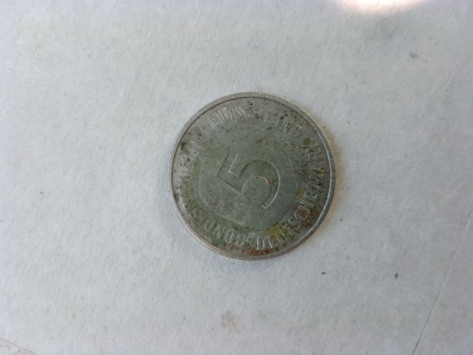 5 deustche Mark 1976