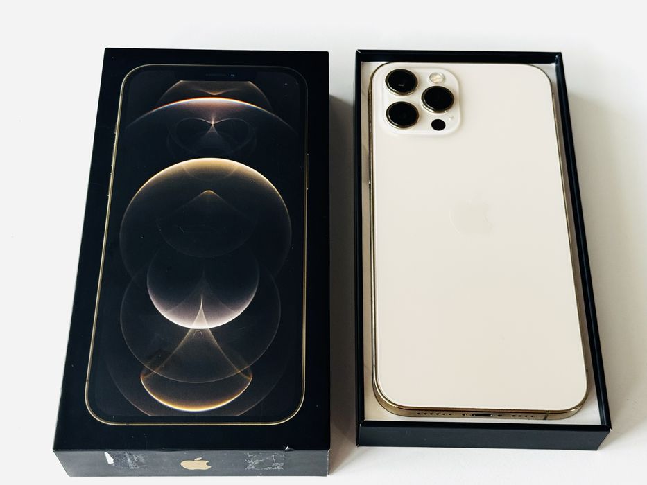 Iphone 12 Pro Max 128GB Gold Като нов! Гаранция 6 месеца
