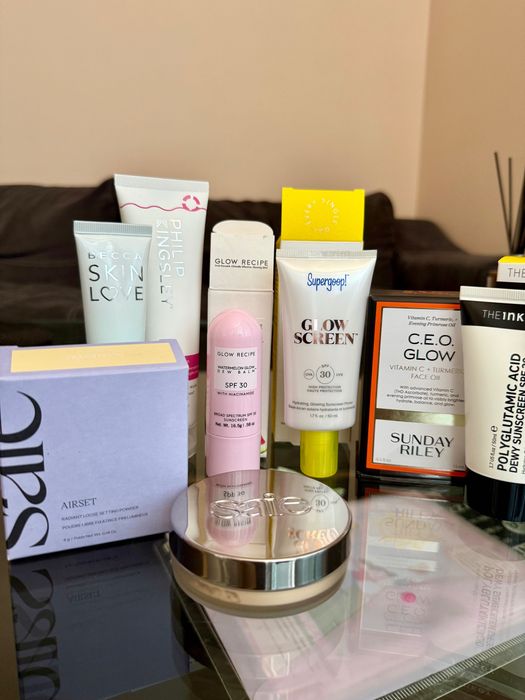 Грим и слънцезащита-Saie, Glow Recipe, supergoop!